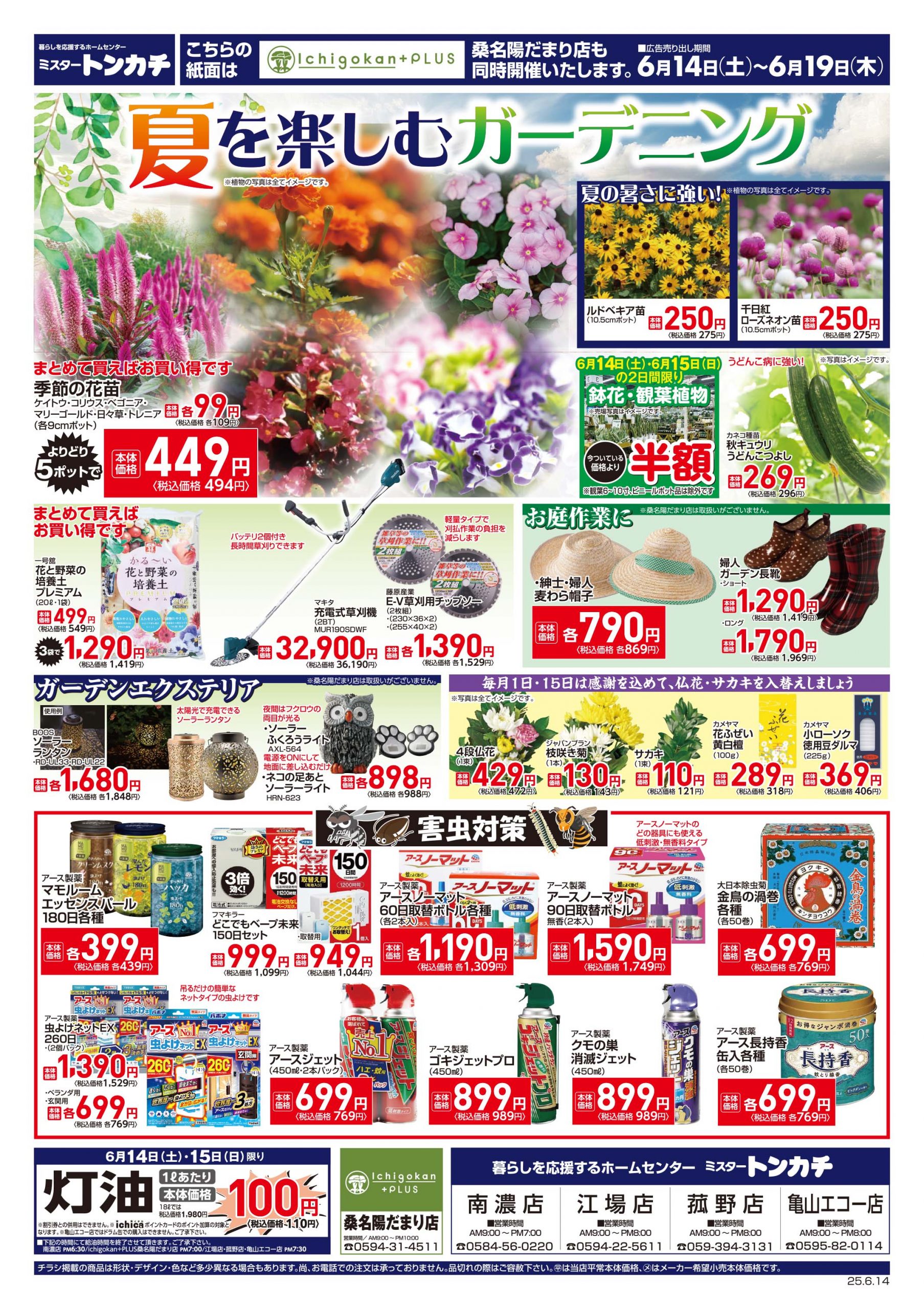 ミスタートンカチ6月14日(土)～6月19日(木)特売情報